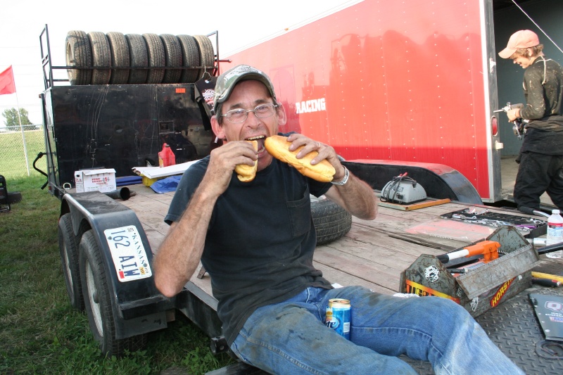 Steve and his steak sandwiches