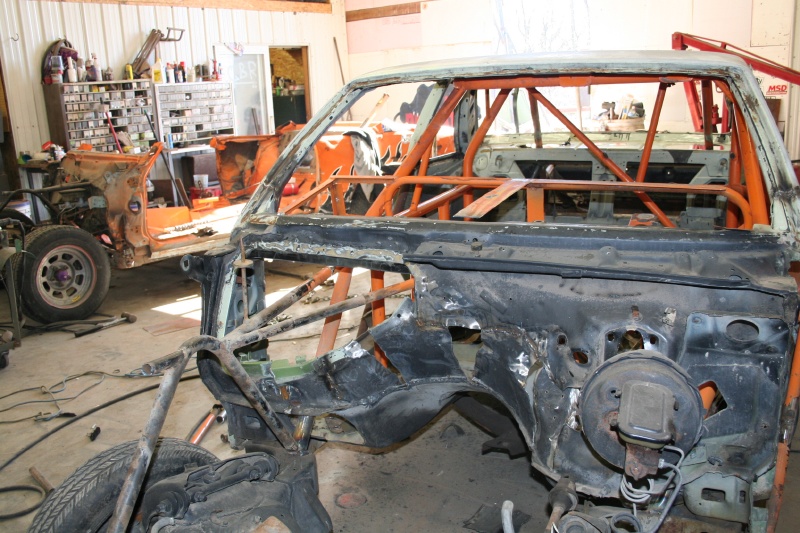 Roll cage moved from the old to the new