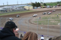 Racing at RPM Speedway