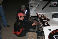 A lot of repair ahead to be able to race tomorrow