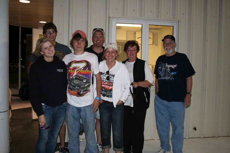 Henderson family gets to see his first win at Dodge