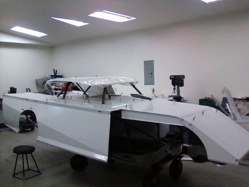 Looking like a race car