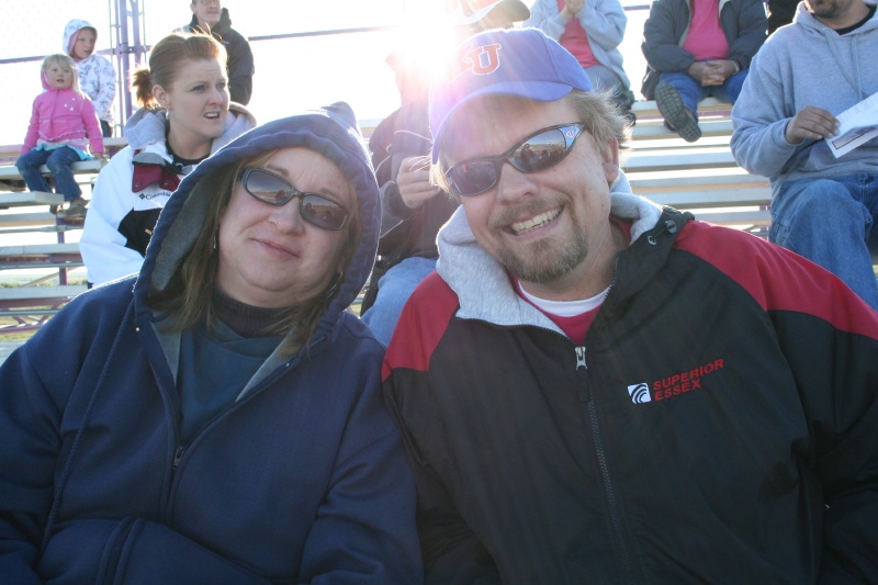 Kim and Old Man at the Races
