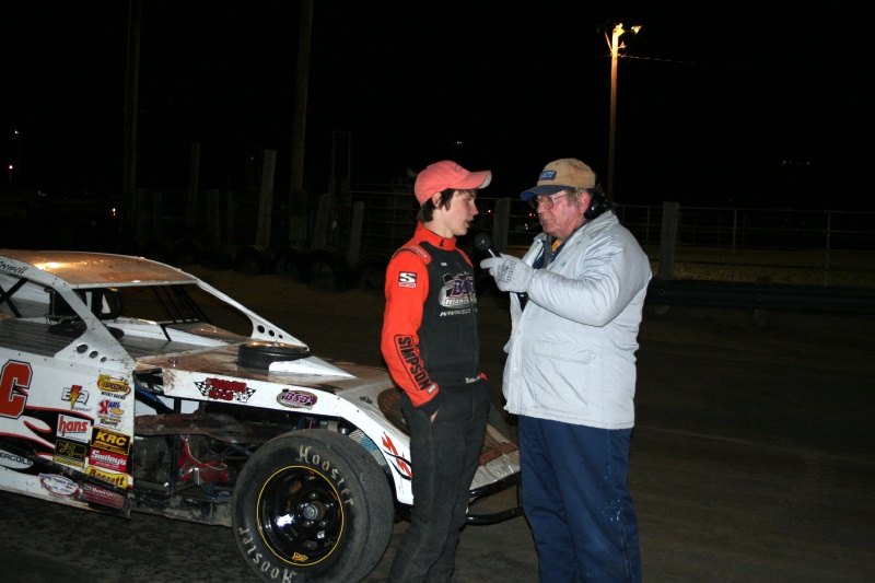 Racing at Goodland to Victory!