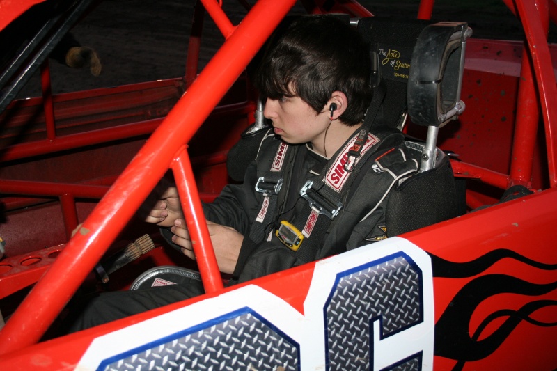 Race receiver allows track to talk to drivers