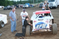 A car spins out in front of Matthew - AGAIN!