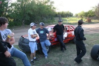 Nice visit before races start