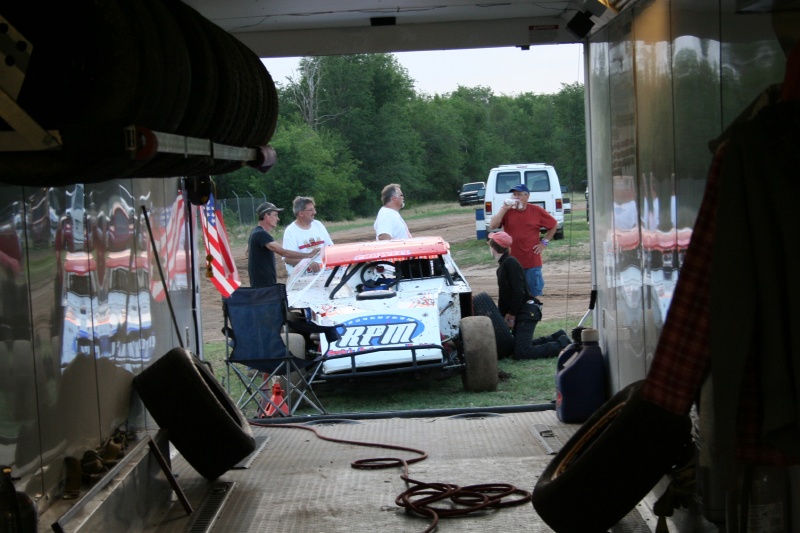 Getting ready to race
