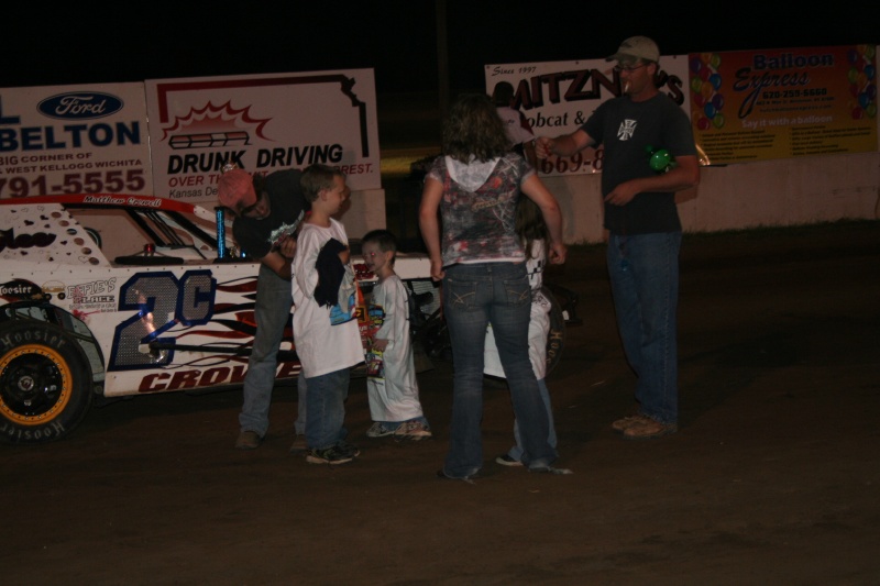 Matthew signing autographs