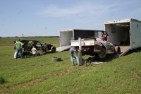 Changing gears in a field