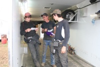 Boys cussing and discussing