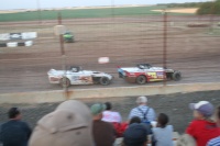 Matthew races topless