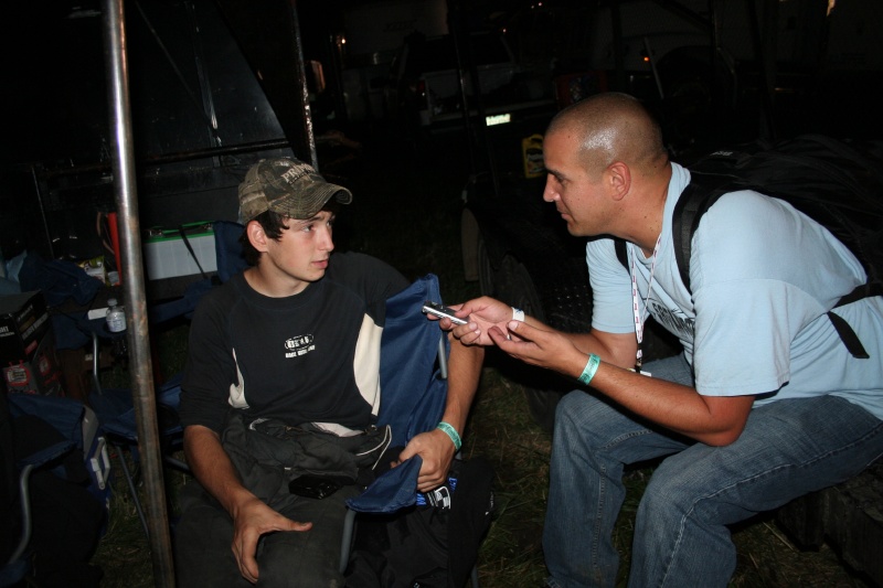 Jacob gets interviewed