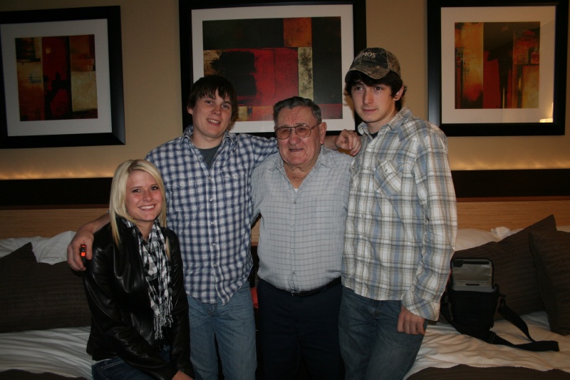 With Grandpa