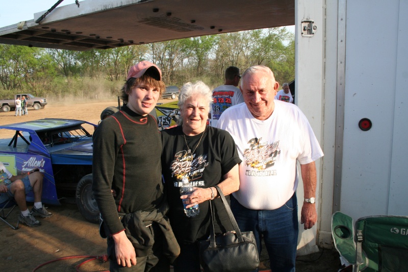 With Aunt Dorothy and Uncle Clarence