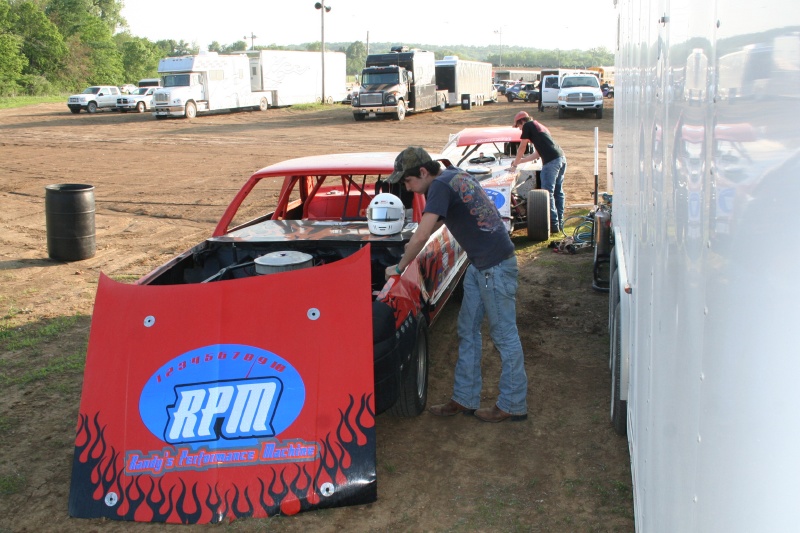 Boys prepare to race