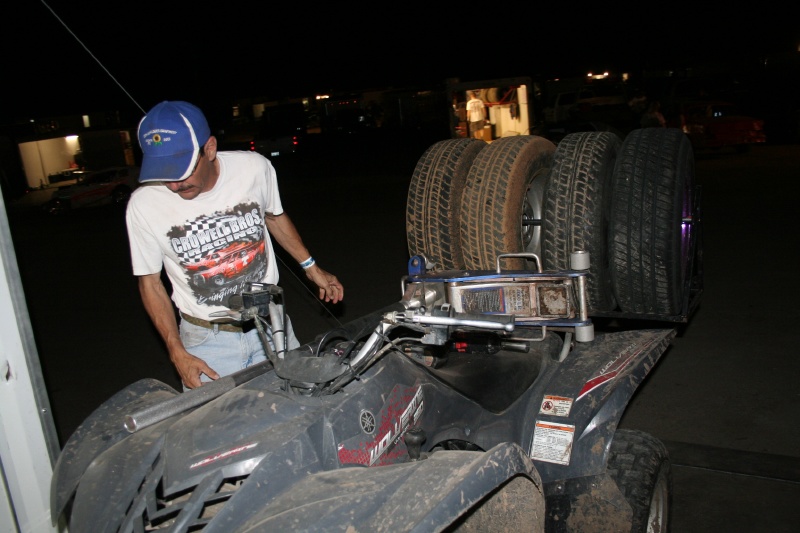 Uncle Rich prepares for pit lane