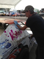 Bringing us luck in Boone