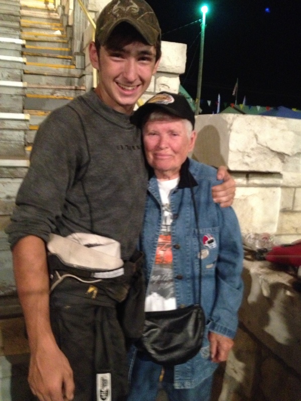 Jacob with his Great-Grandma