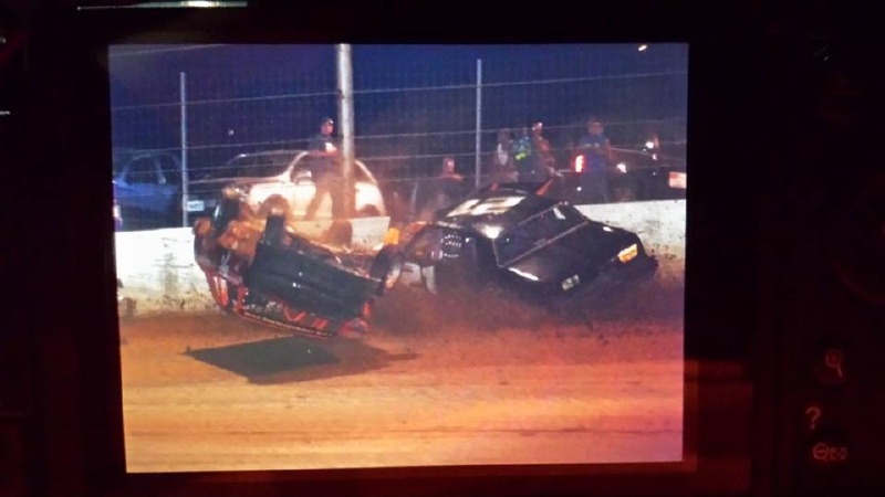 Jacob hit from behind and sent spinning
