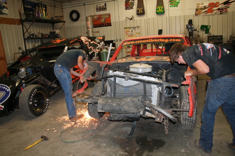 Everyone jumps in on repairs for Jacob