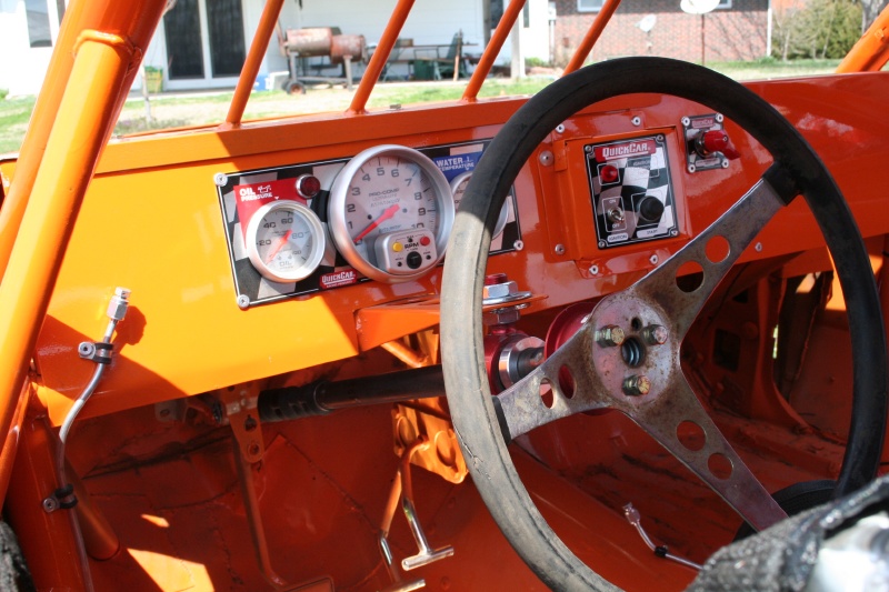 Notice anything about the gauges?  Engine gauge cluster and switches. 